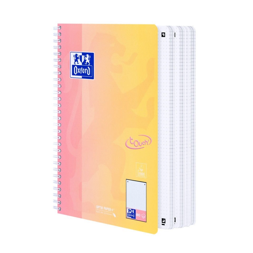 Collegeblock Touch, B5, 80 Blatt, punktkariert, sortiert OXFORD 400206956 OXFORD 400206956 Touch