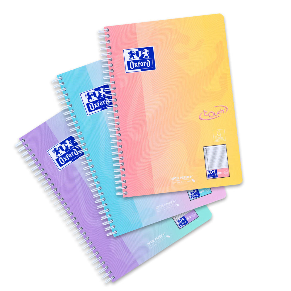 Collegeblock Touch, B5, 80 Blatt, liniert, sortiert OXFORD 400207025 OXFORD 400207025 Touch