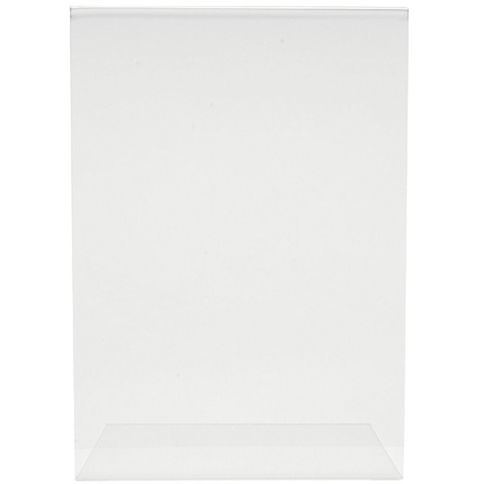 Tischaufsteller Classic Image für DIN A4 hoch, schräg, transparent DEFLECTO 47401