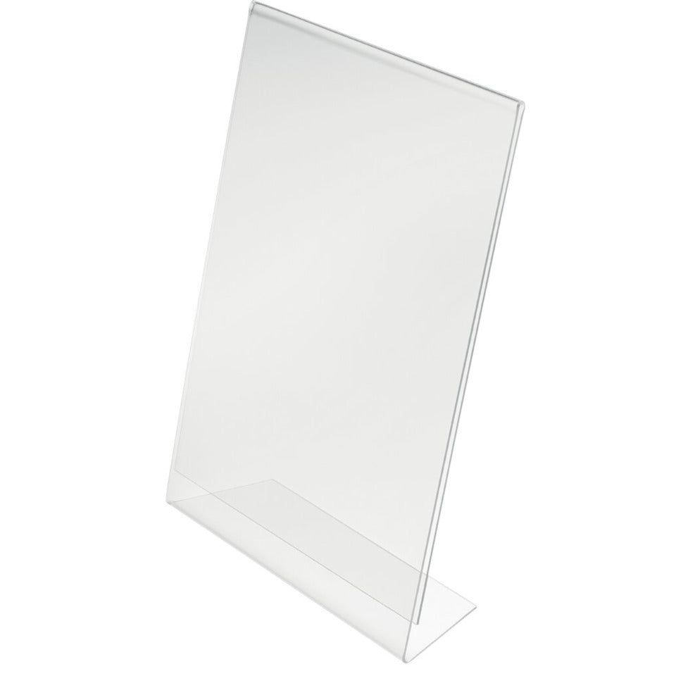 Tischaufsteller Classic Image für DIN A4 hoch, schräg, transparent DEFLECTO 47401