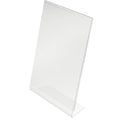 Tischaufsteller Classic Image für DIN A4 hoch, schräg, transparent DEFLECTO 47401