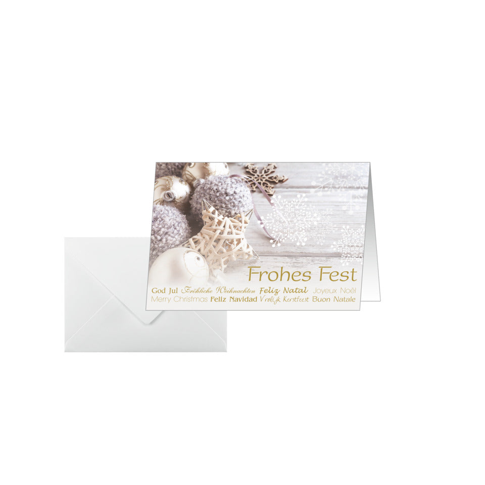 Weihnachtskarte Christmas Feeling, A6, 220g/m², 25 Stück SIGEL DS034 SIGEL DS034 Christmas Feeling