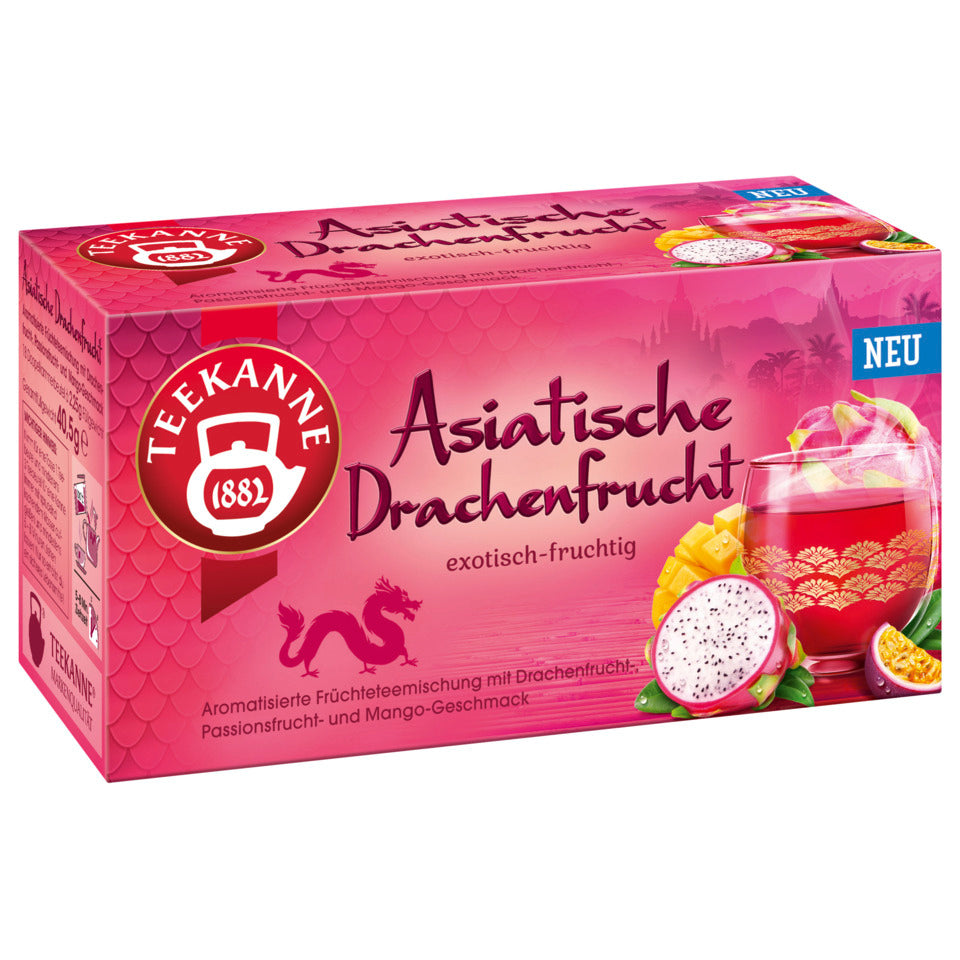 Früchtetee Asiatische Drachenfrucht 18BT TEEKANNE 4009300081500
