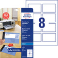 Visitenkarten Premium, 85x54mm, 260g/m², 200 Stück, weiß AVERY ZWECKFORM C32015-25 ZWECKFORM C32015-25 85x54mm 260g