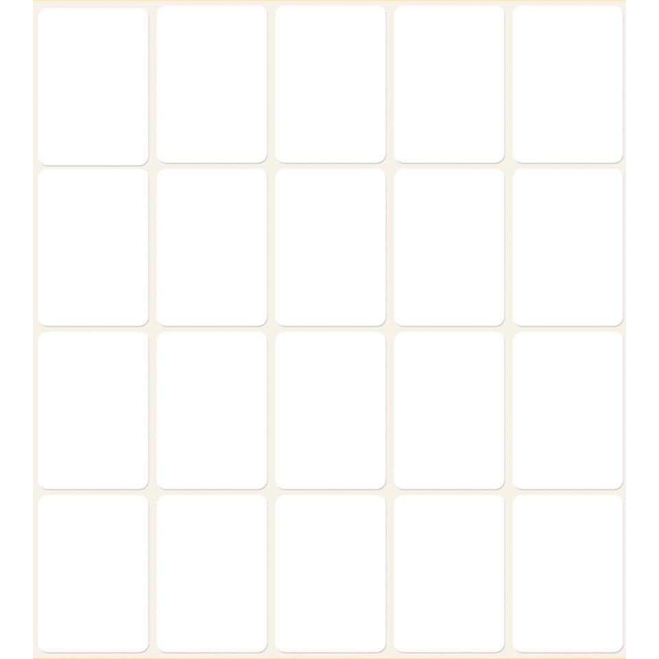 Vielzwecketiketten, 32x23mm, 560 Stück, weiß AVERY ZWECKFORM 3321
