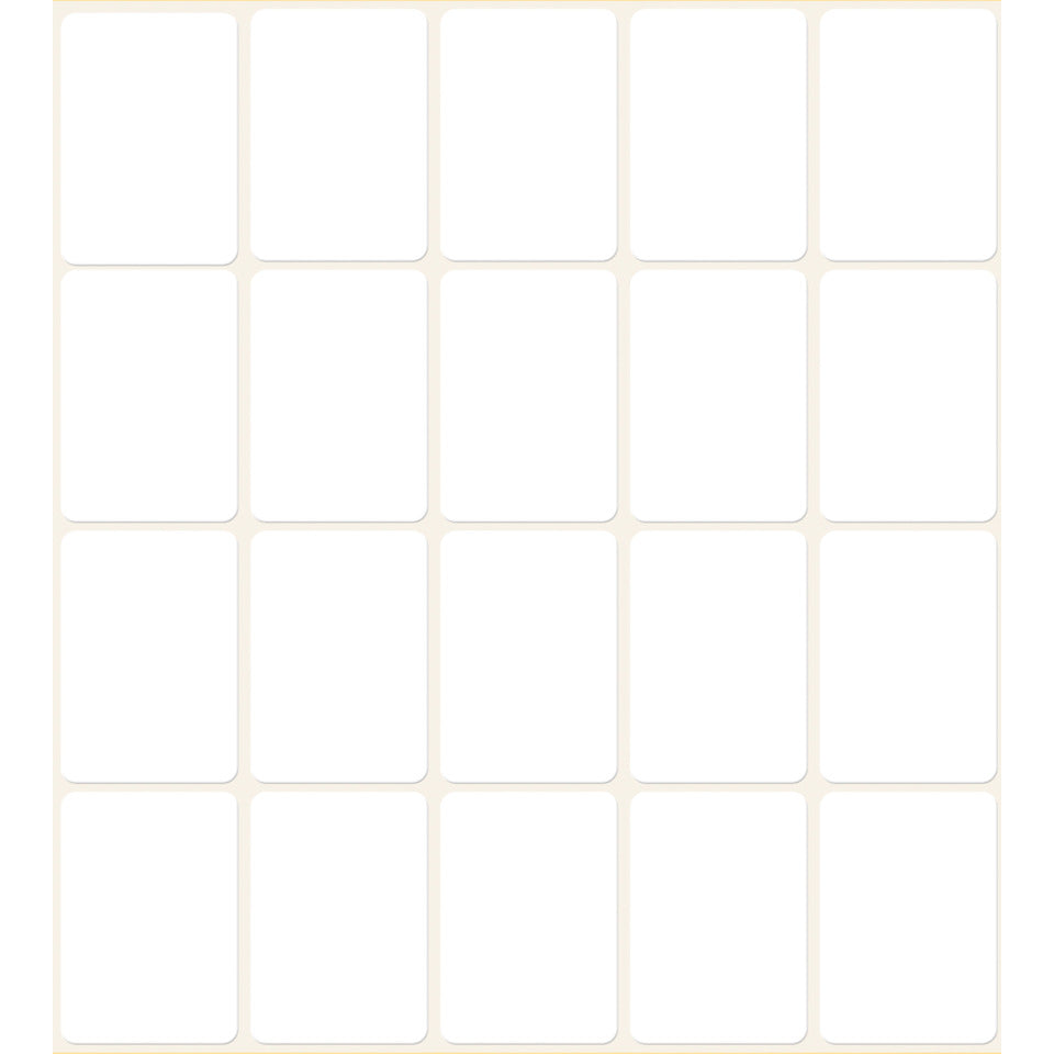 Vielzwecketiketten, 32x23mm, 560 Stück, weiß AVERY ZWECKFORM 3321