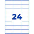 Universaletiketten, 70x36mm, 1560 Stück, weiß AVERY ZWECKFORM 6602 AVERY ZWECKFORM 6602 A4 mit ultragrip