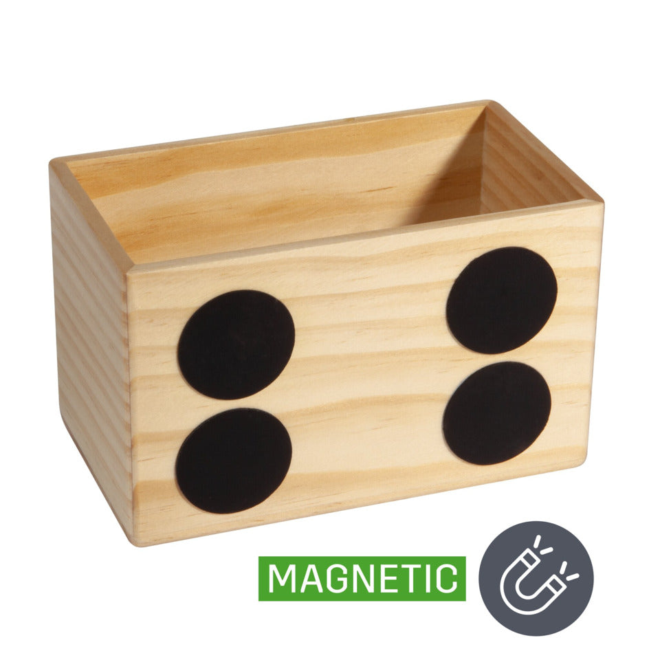 Holz-Stifteschale, 130x80x75mm, magnetisch, beige SIGEL BA401 SIGEL BA401 magnetisch 130x80x75mm