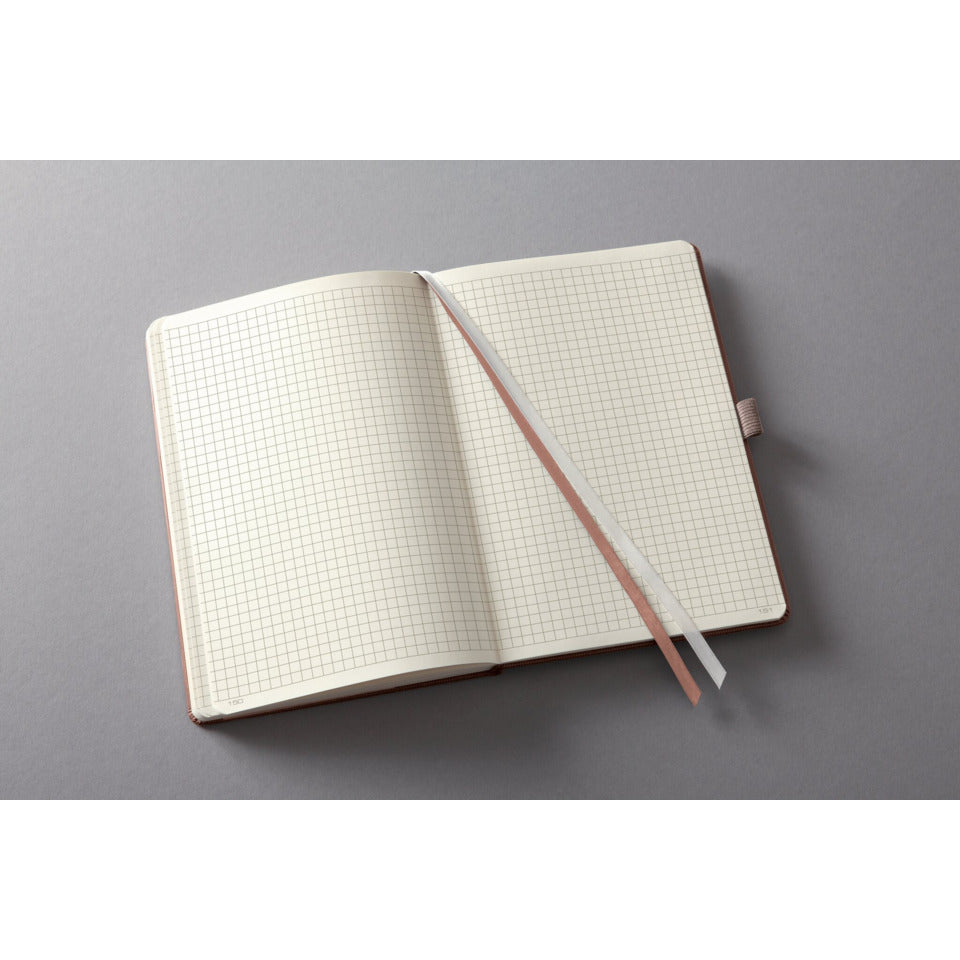 Notizbuch Conceptum, A5, 80g/m², Hardcover, kariert, rose metallic SIGEL CO400 SIGEL CO400 Conceptum Hardcover