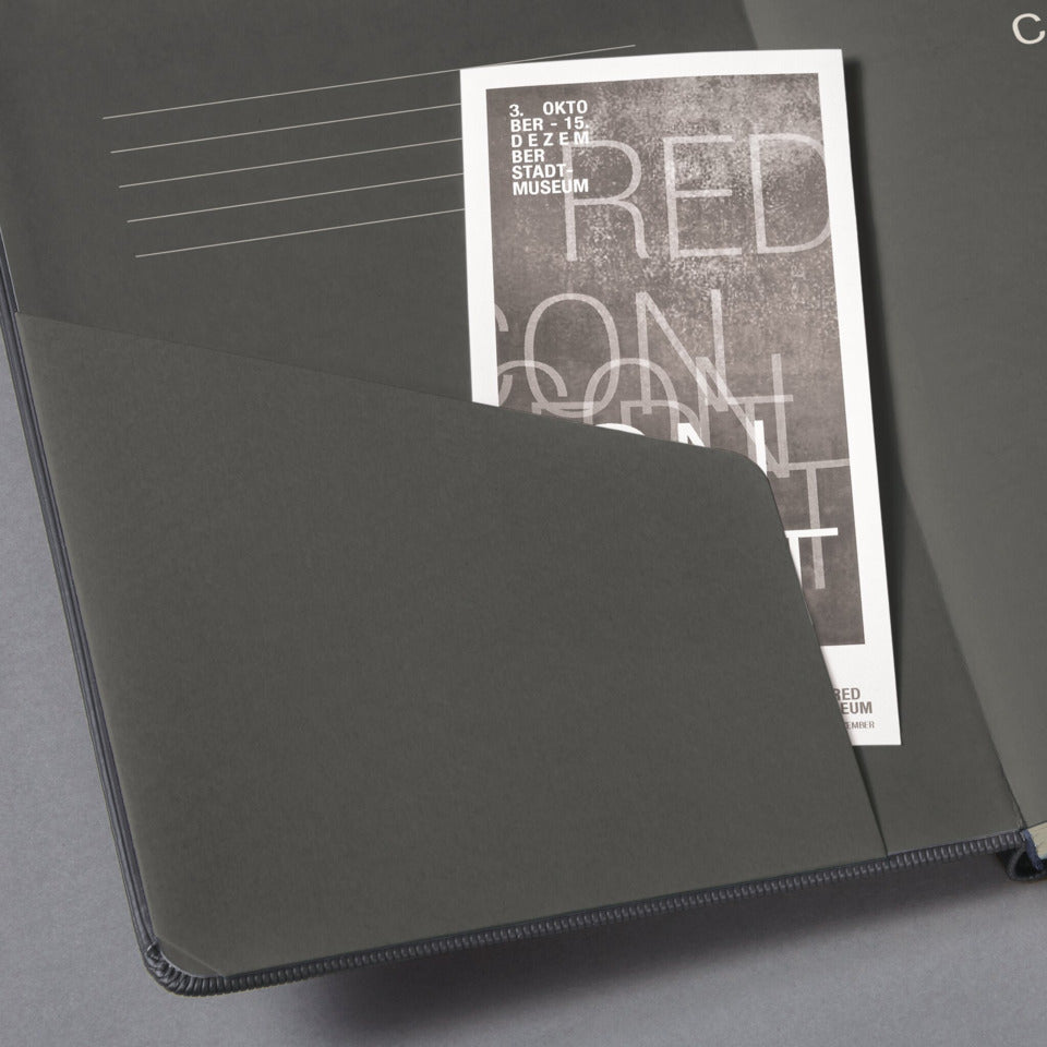 Notizbuch Conceptum, A5, 80 g/m², Hardcover, liniert, grau metallic SIGEL CO405 SIGEL CO405 Conceptum Hardcover