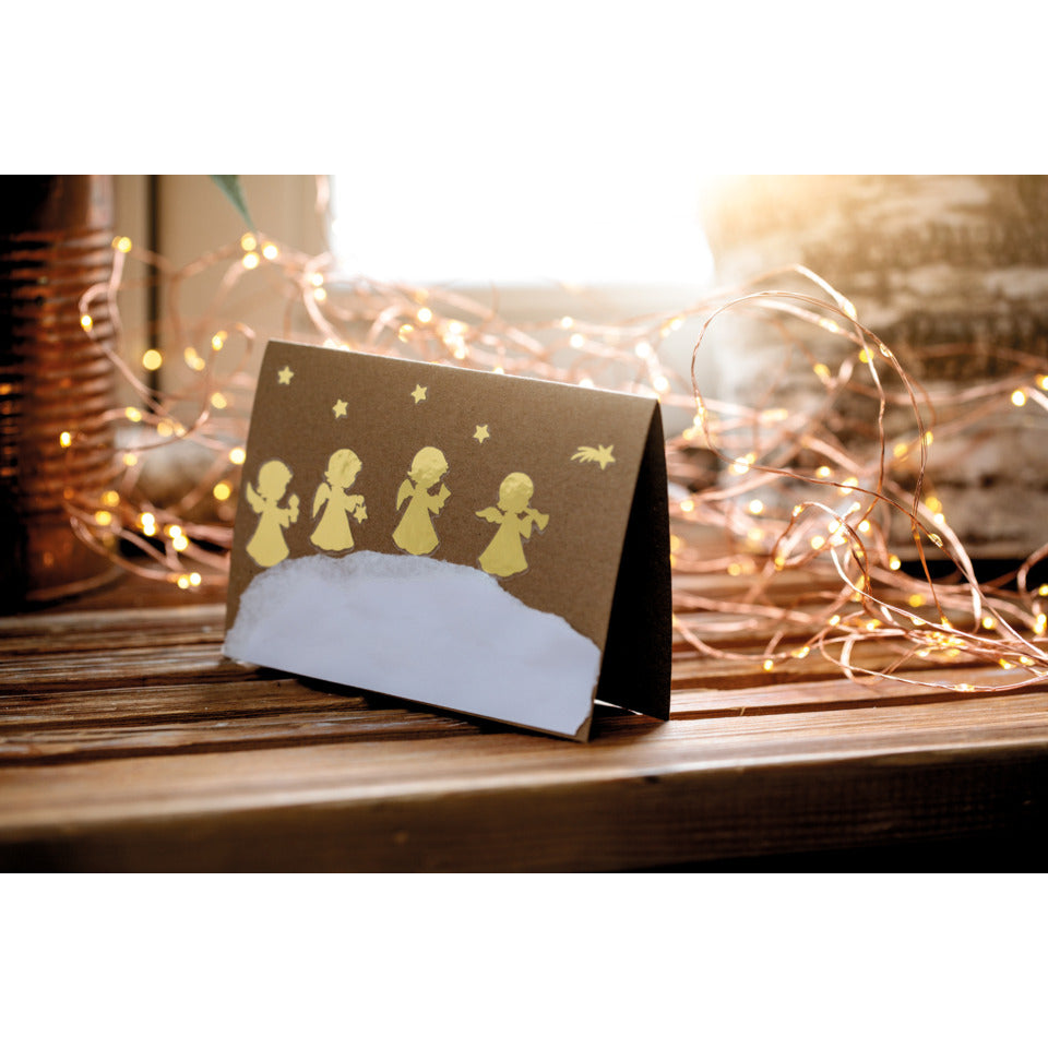 Weihnachtssticker Engel, 16 Stück, gold AVERY ZWECKFORM 52393 ZWECKFORM 52393 gold