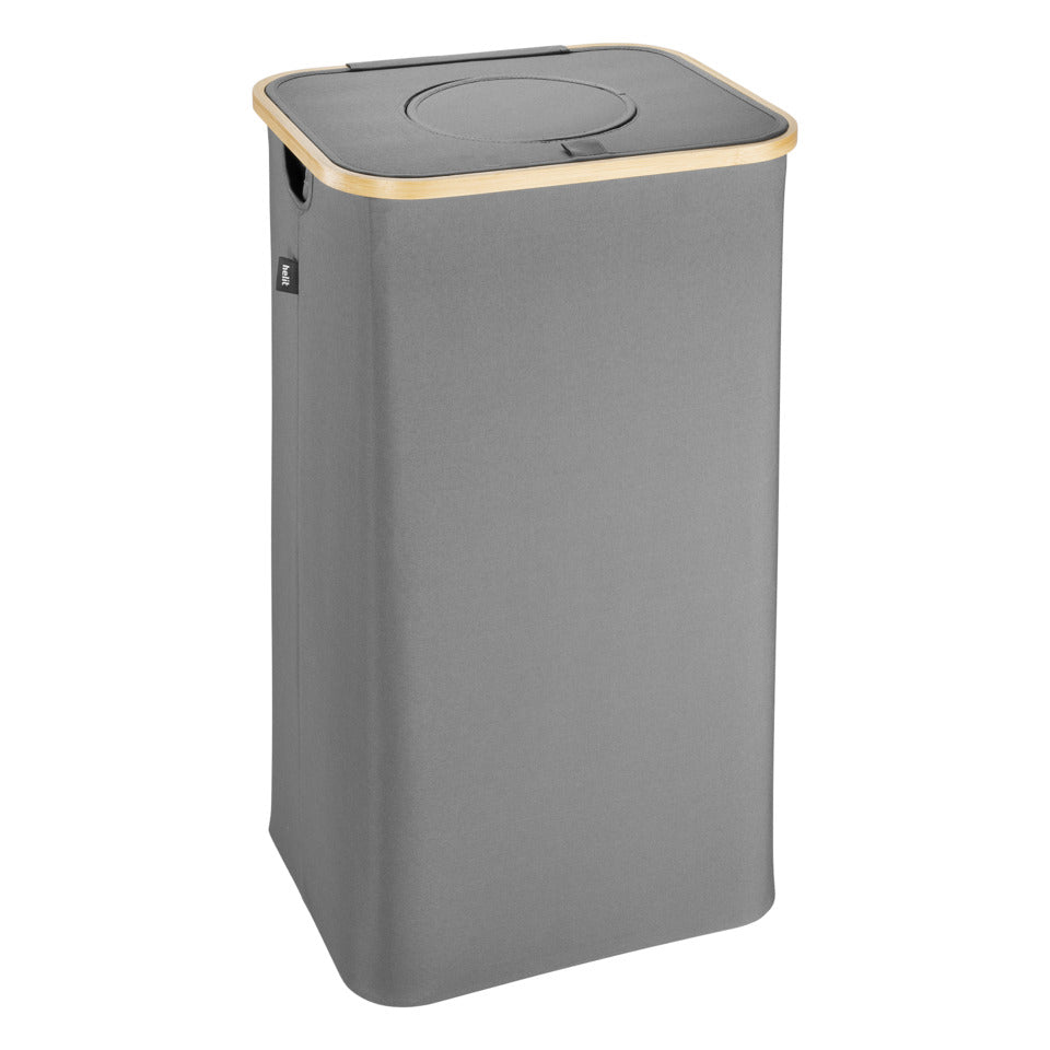 Pfandflaschensammler, 415 x 745 x 345 mm, 100 Liter, eckig, grau HELIT H2406087 HELIT H2406087 415x745x345mm