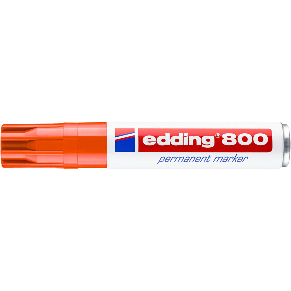 Permanentmarker 800, Keilspitze, nachfüllbar, 4-12mm, orange EDDING 4-800006 EDDING 800-006 Keilspitze nachfüllbar