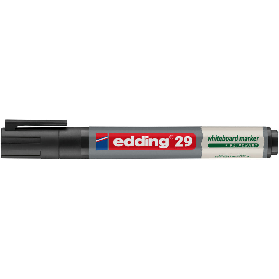 Whiteboardmarker EcoLine, 1,5-5mm, Keilspitze, schwarz EDDING 4-29001 EDDING 29001