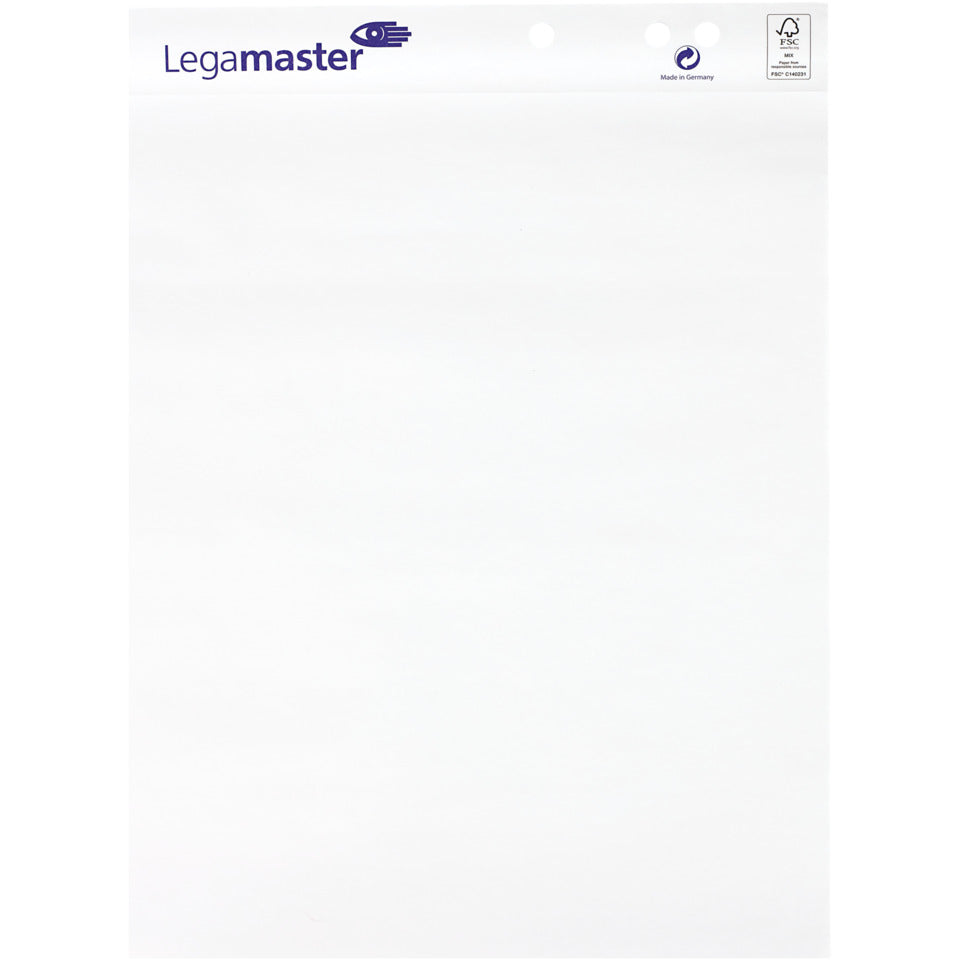 Flipchartblock, 5 Stück, glatt LEGAMASTER 7-156000