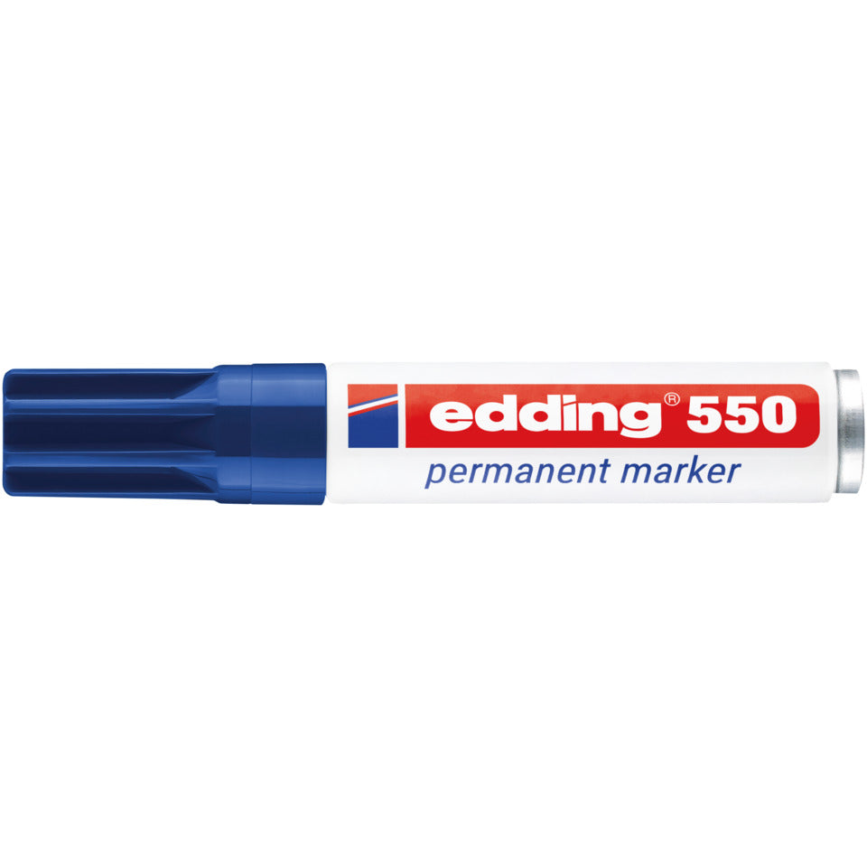 Permanentmarker 550, Rundspitze, nachfüllbar, 3-4mm, blau EDDING 4-550003 EDDING 550-003 Rundspitze nachfüllbar