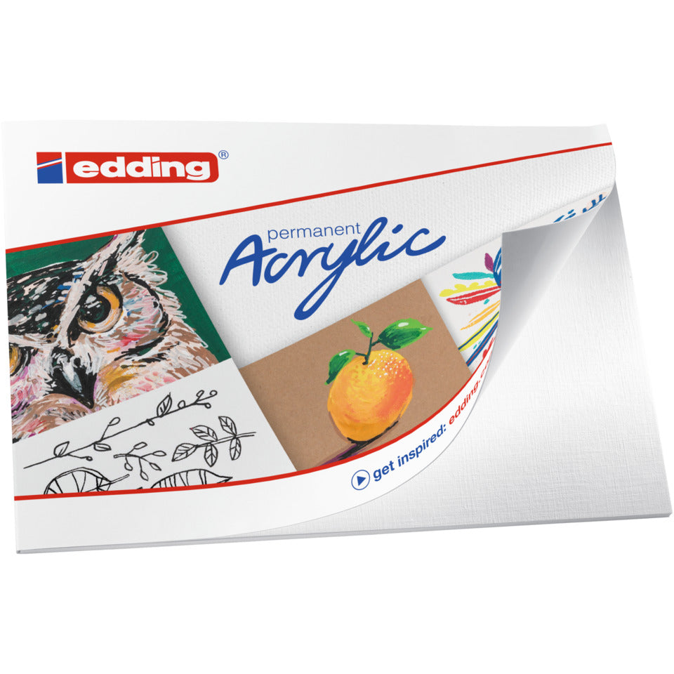 Acrylmarker Basic Set, 12 Stück, sortiert EDDING 4-CS12B EDDING CS12B basic Set