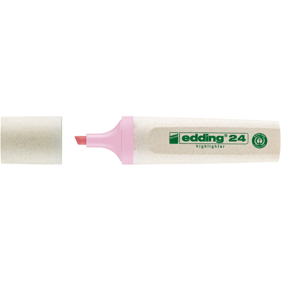 Textmarker EcoLine, 2-5mm, pastellrosa EDDING 24138 EDDING 24138 2-5mm