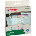 Textmarker EcoLine, 2-5mm, 4 Stück, pastell sortiert EDDING 24-4-1000 EDDING 24-4-1000 2-5mm
