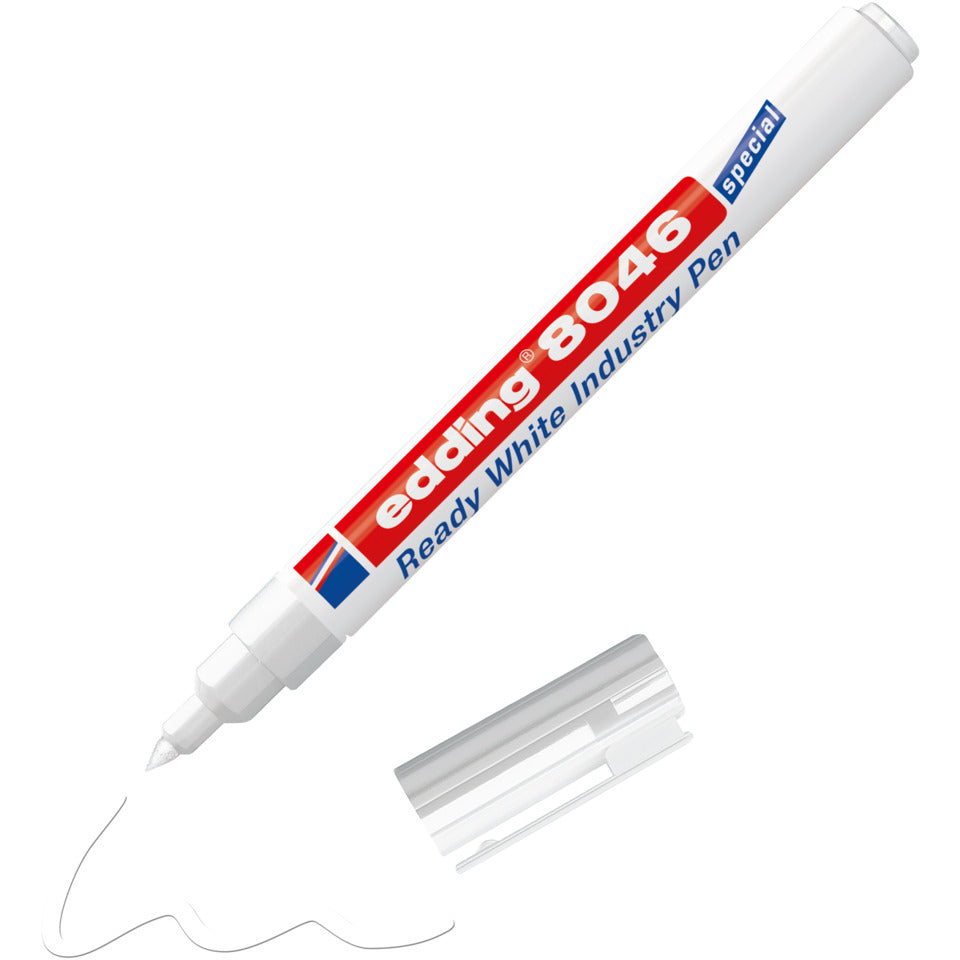 Permanentmarker Ready industry pen weiß EDDING 8046-049 EDDING 8046-049/ 1-3mm