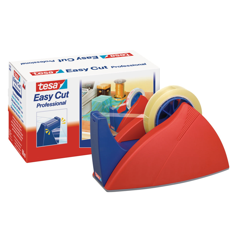 Tischabroller Easy Cut® Professional, 66mx25mm, rot/blau TESA 57422-00000-03 TESA 57422-00000-02 EasyCut Profess.