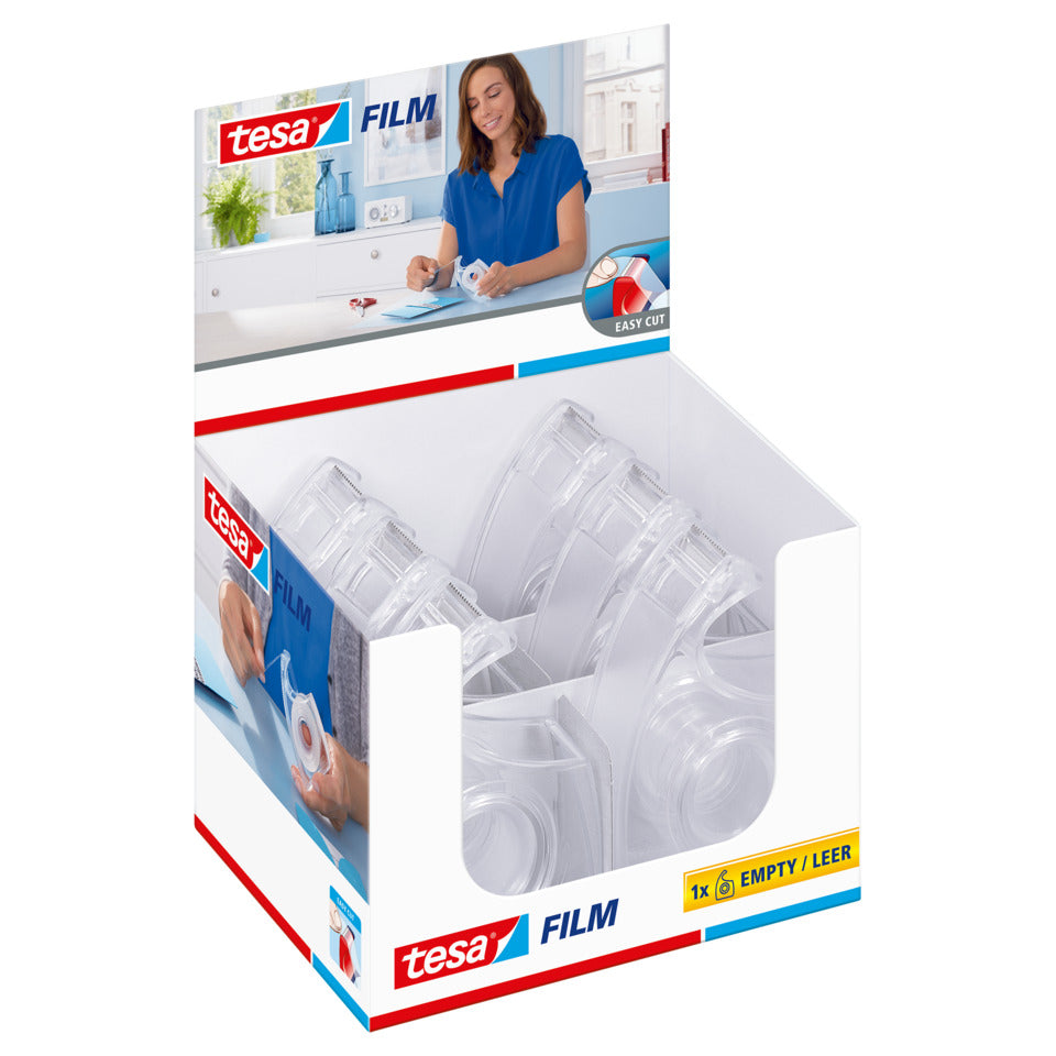 Handabroller EasyCut leer, 33mx19mm, transparent TESA 57446-00001-01 TESA 57446-00001-00 leer EasyCut