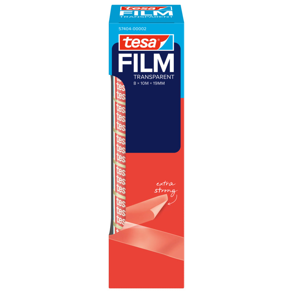 Klebefilm tesafilm® Office-Box, 10mx19mm, 8 Rollen, transparent TESA 57404-00002-04 TESA 57404-00002-04 OfficeBox