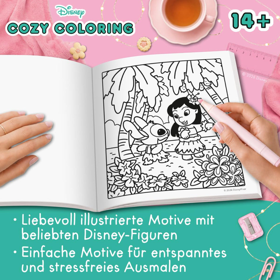 Malen nach Zahlen Cozy Coloring Disney - Lilo & Stitch RAVENSBURGER 48132