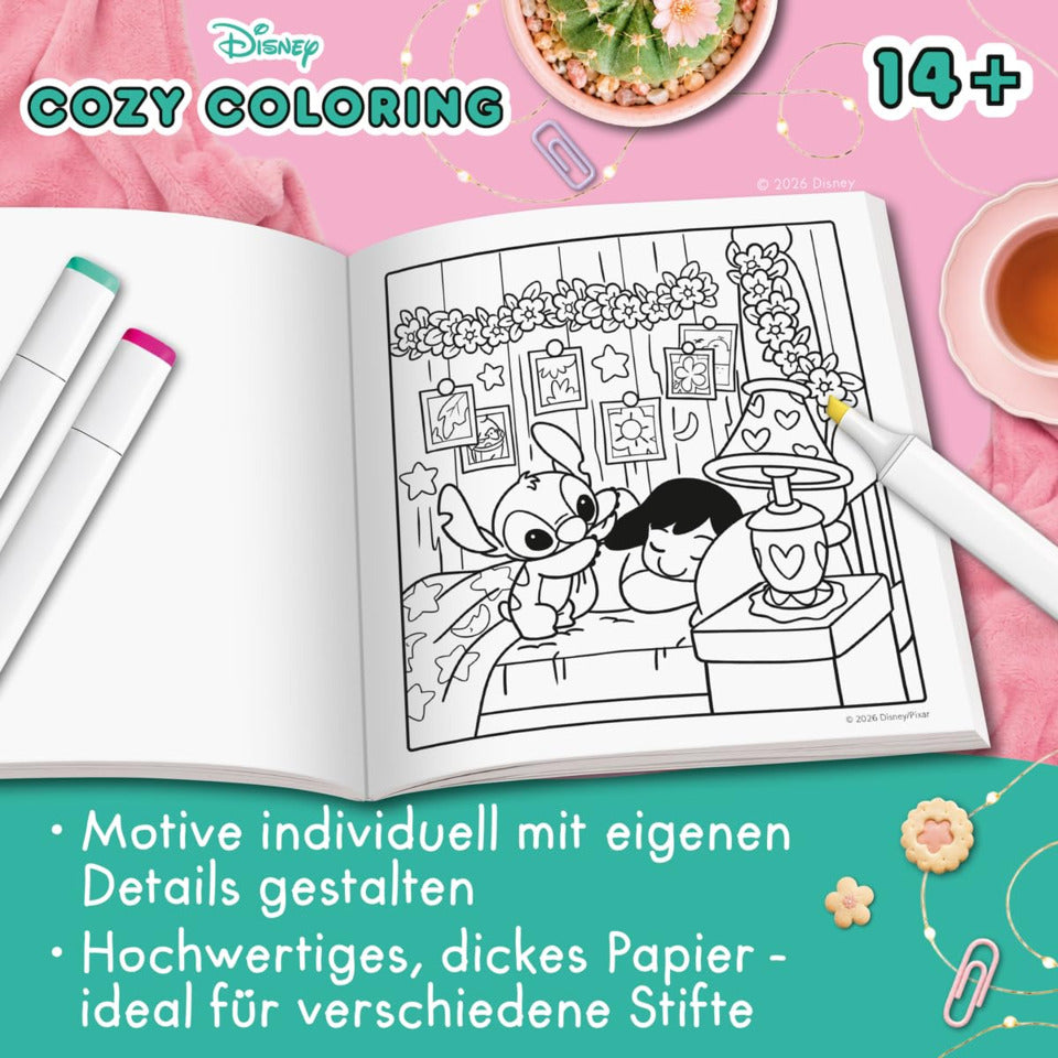 Malen nach Zahlen Cozy Coloring Disney - Lilo & Stitch RAVENSBURGER 48132