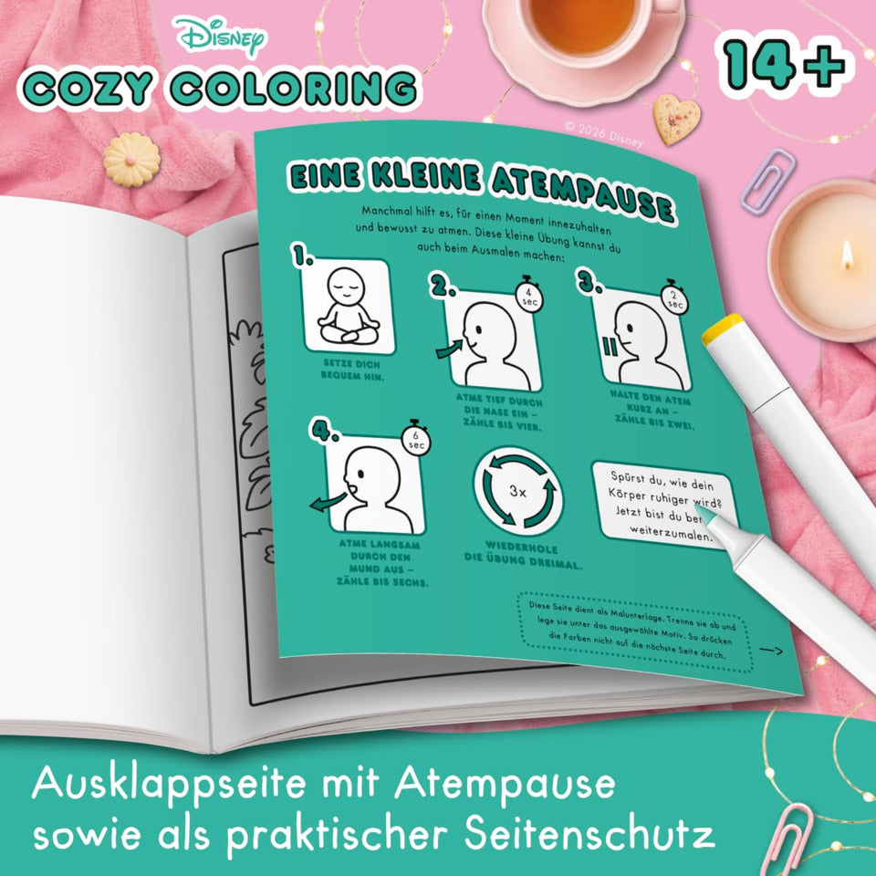 Malen nach Zahlen Cozy Coloring Disney - Lilo & Stitch RAVENSBURGER 48132