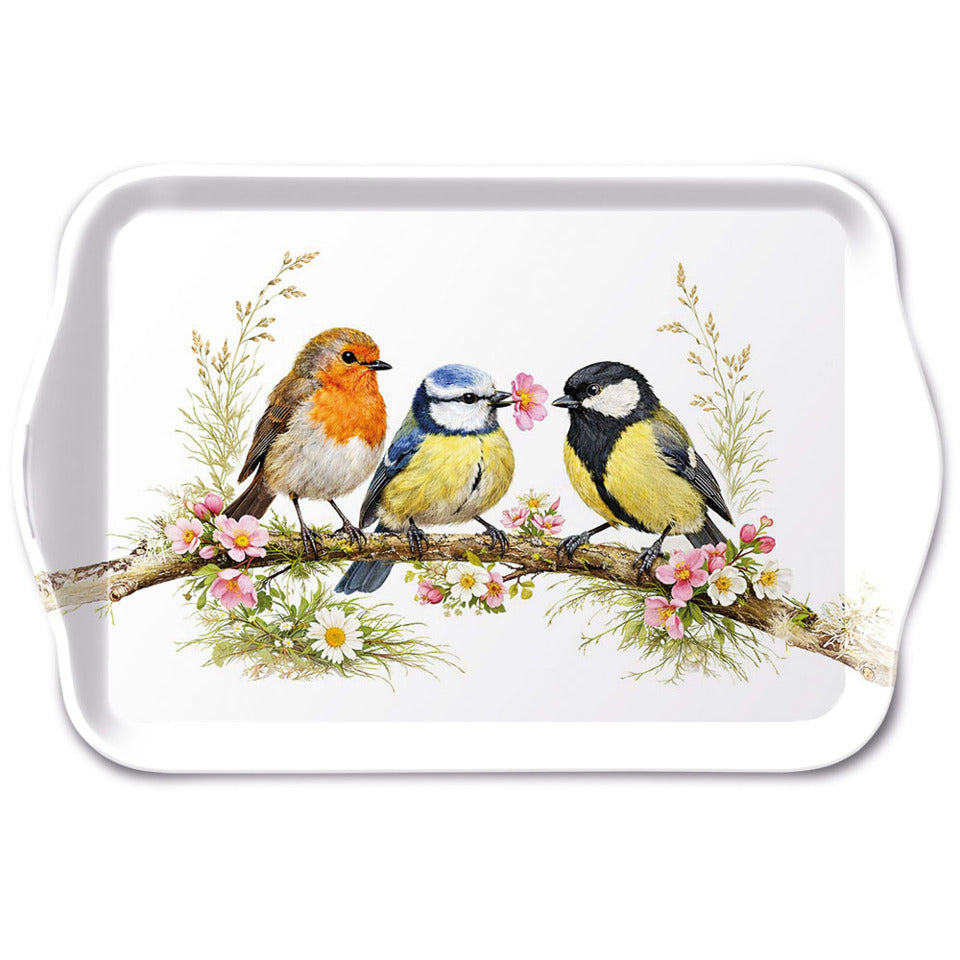Tablett Bird Friends, 13 x 21 cm AMBIENTE 13721785