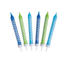 Geburtstagskerze blau/grün TIB 76354 TIB HEYNE 76354