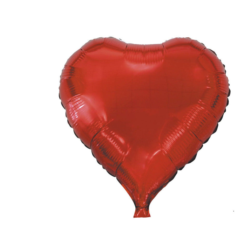 Folienballon Herz, 45 cm, rot TIB 78134 TIB HEYNE 78134