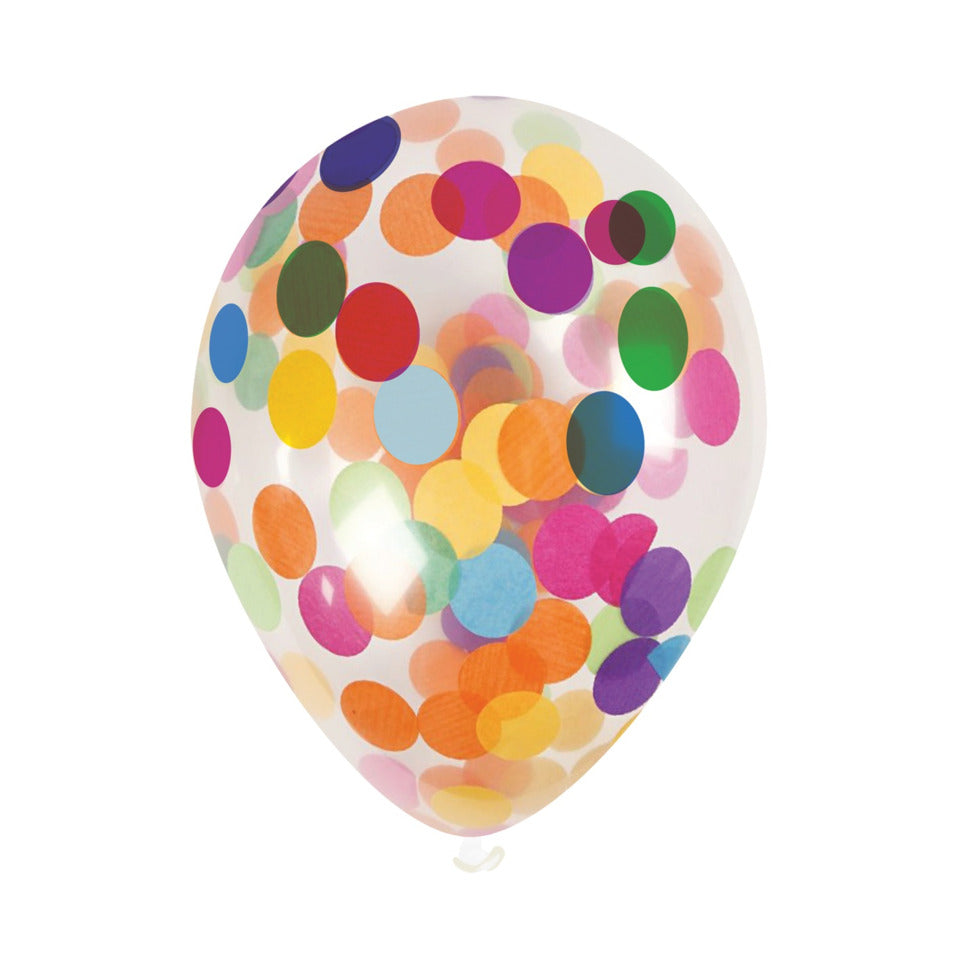 Luftballon Konfetti, 9 Stück TIB 77825 TIB HEYNE 77825