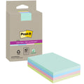Haftnotizblock Super Sticky Recycling Notes, 102x152mm, liniert, sortiert, 4x45 Blatt POST-IT 4645-RSSCOL4 POST-IT 4645-RSSCOL4 102x152mm lin SS