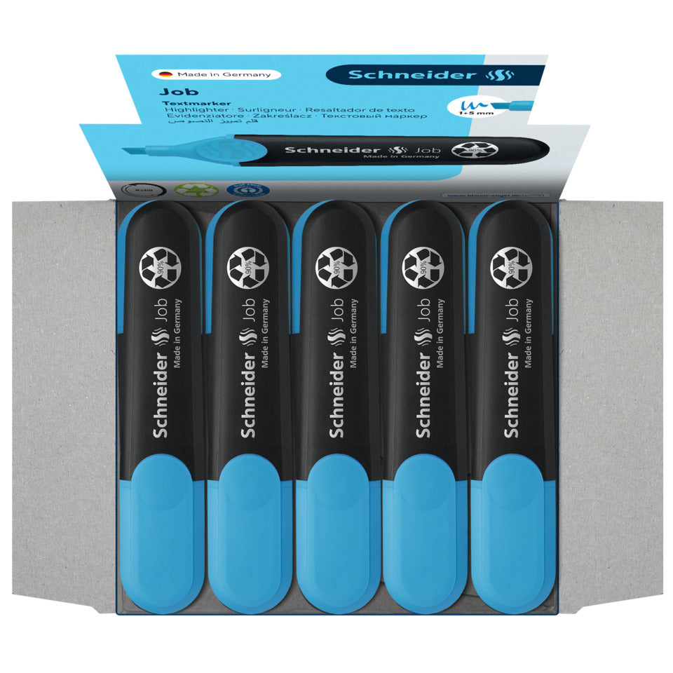 Textmarker Job 150, 1-5mm, blau SCHNEIDER SN1503