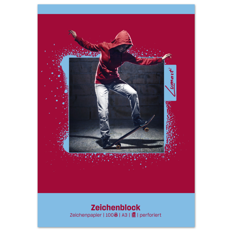 Zeichenblock, A3, 100g/m², 20 Blatt EDITION DÜRER 040320000 EDITION DÜRER 040320000 100g