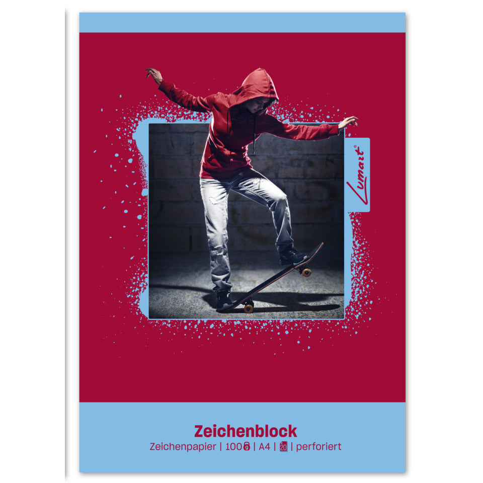 Zeichenblock, A4, 100g/m², 20 Blatt EDITION DÜRER 040420000 EDITION DÜRER 040420000 100g
