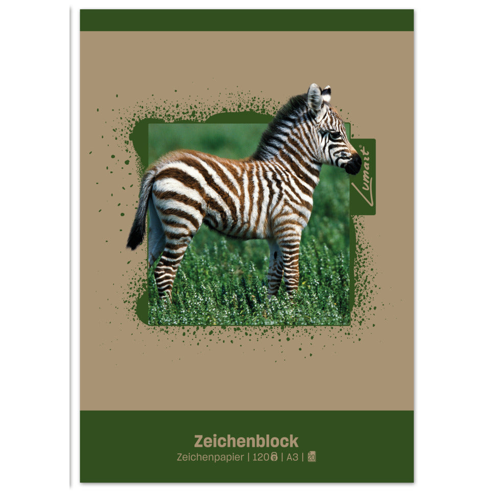 Zeichenblock, A3, 120/m², seitengeleimt, 20 Blatt EDITION DÜRER 055480000 EDITION DÜRER 055480000  120g