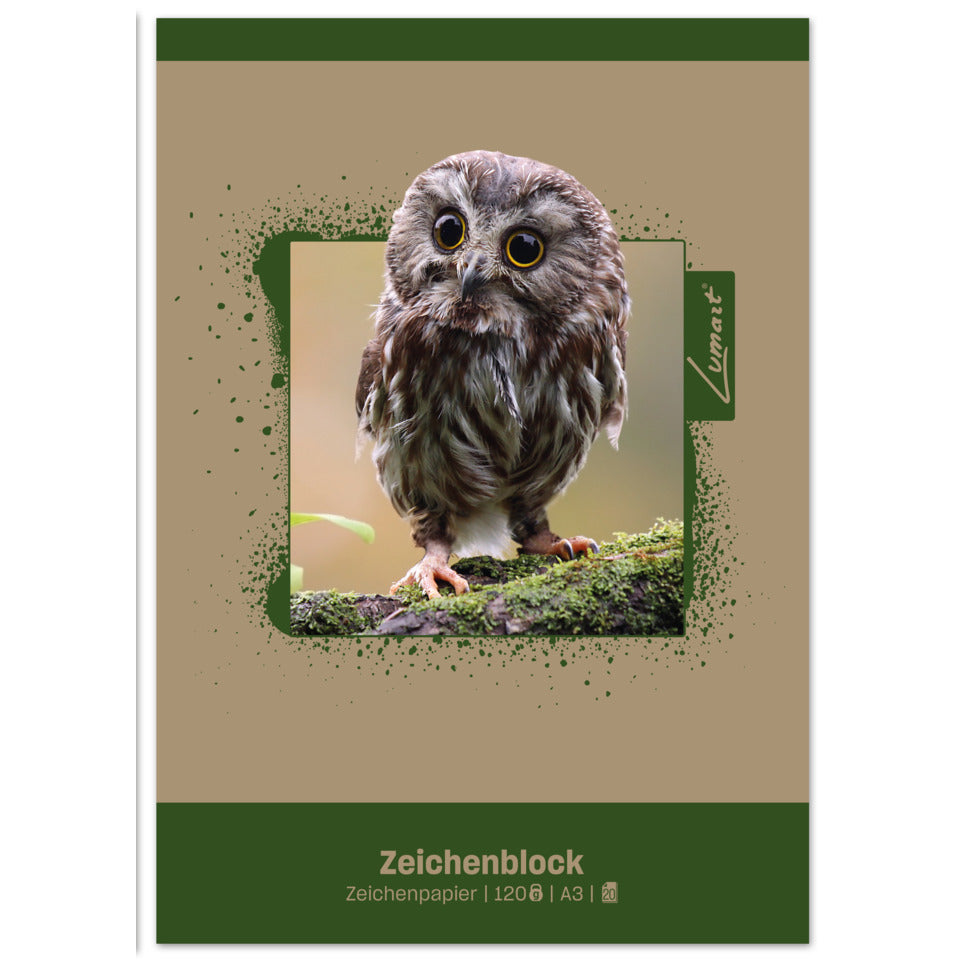 Zeichenblock, A3, 120/m², seitengeleimt, 20 Blatt EDITION DÜRER 055480000 EDITION DÜRER 055480000  120g